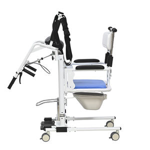 Rehabilitasyon ekipmanlarında hareketlilik yardımı için geri destek çerçevesi ile hidrolik kaldırma Transfer koltuğu - Product Image 2