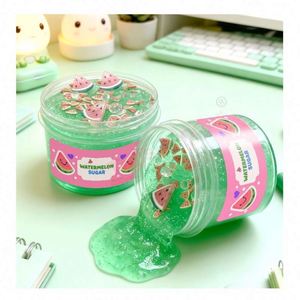 Kit de slime pailleté Jeli, apprentissage et amusement, bricolage éducatif, pâte à modeler écologique, pack de fabrication de slime, vente en gros, fêtes d'enfants - Product Image 4