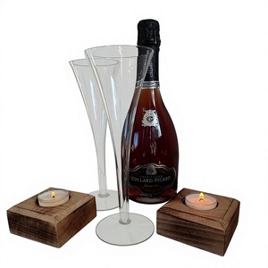 Rectangle Wooden Handmade <b>Christmas</b> <b>Tea</b> <b>Light</b> Candle Holder Durable Eco Friendly Home Decoration - Product Image 3