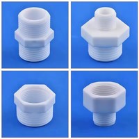 Raccord réducteur fileté mâle/femelle 1/2\", 3/4\", 1\" pour tuyaux d'irrigation de jardin et raccords de réservoir d'aquarium