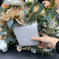 QSLH-CF140 Promotion Fleur Automnale Orange Centres de Table de Mariage Boules de Fleurs pour Table