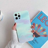 Coque de téléphone en TPU marbre IMD personnalisée pour iPhone 17