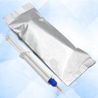 Double seringue de mélange rechargeable 4:1 5 ml, gel blanchissant pour les dents à double canon pour usage dentaire