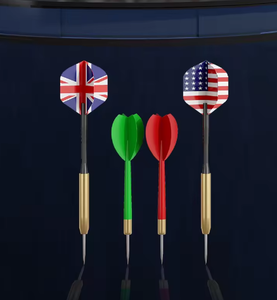 Hot Selling Pengle Custom Logo Steel Tip <b>Darts</b> Set with Eco-Friendly Safety Features Aluminium Shaft and Iron Needles Wholesale - Product Image 3