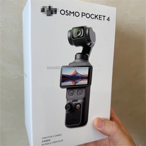 กล้องแอคชั่น <span class=keywords><strong>Osmo</strong></span> <span class=keywords><strong>Pocket</strong></span> <span class=keywords><strong>4</strong></span> Creator Combo 4K พร้อมระบบกันสั่นแบบมือถือ หมุนได้ 360 องศา มุมกว้าง หน้าจอสัมผัส WiFi สำหรับถ่ายวิดีโอสปอร์ตและวีล็อก - Product Image 1