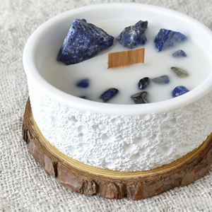 Cristal curativo Aromaterapia velas perfumadas de lujo personalizado Decoración para el hogar Fragancia Velas perfumadas - Product Image 2