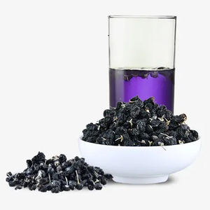 चीनी प्राकृतिक हर्बल जंगली काले वुल्फबेरी सूखे काले गोजी बेरी चाय किंगहाई बाई डी गोजी बेरी सूखे स्वस्थ लाभ - Product Image 4