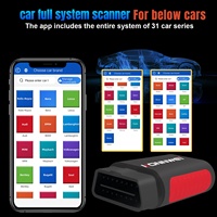 Herramienta de Diagnóstico Automotriz de Sistema Completo KONNWEI KDIAG, Probador de ABS/Airbag/Pastillas de Freno, Escáner de Diagnóstico Multifunción