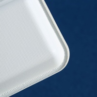 Boîte d'emballage triangulaire en PET anti-buée de qualité alimentaire BOHE BHCB-S05-X108 pour les magasins de proximité, les repas légers, les sandwichs, le pain