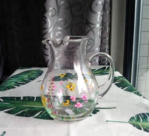Personnalisé 1000 ml borosilicate clair verre saké <span class=keywords><strong>vin</strong></span> <span class=keywords><strong>carafe</strong></span> avec couvercle - Product Image 3