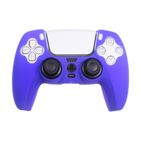 Accessoires de jeu, coque en silicone pour joystick, coque antidérapante, coque de protection en silicone pour manette PS5