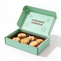 Boîtes à biscuits personnalisées de qualité supérieure, imprimées, écologiques, de qualité alimentaire, pour pâtisseries, desserts et biscuits, avec encre à base de soja