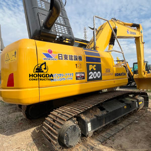 Excavatrice Pc200-8 utilisée de KOMATSU excavatrice PC200-8 hydraulique de chenille de l'état original du Japon de basse heure de 20 tonnes - Product Image 1