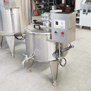 Machine de pasteurisation mini pour jus de pomme liquide glacé à l'œuf froid éclair, pasteurisateur de 500 à 200 litres pour - Product Image 6