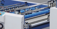 Machine de laminage thermique de film plastique entièrement automatique à moteur électrique SW-560, haute précision, facile à utiliser