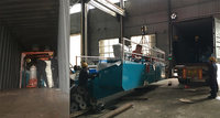Plateforme de dragage submersible avec pompe électrique robuste pour le sable.