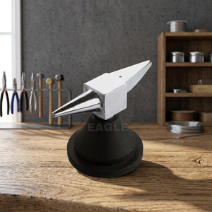 แท่นตีเหล็กขนาดใหญ่ Eagle Goldsmith พร้อมฐานกลมถอดได้ น้ำหนัก 0.400 กก. ชุดอุปกรณ์ทำเครื่องประดับทองและเงิน รุ่น 14.0121 - Product Image 3