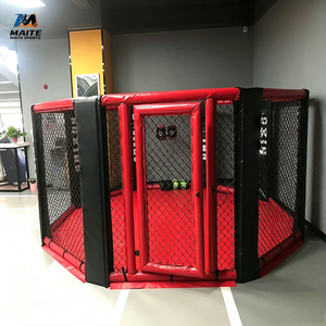 Cage d'entraînement MMA octogonale OEM avec structure renforcée et rembourrage EVA pour clubs <span class=keywords><strong>de</strong></span> sports <span class=keywords><strong>de</strong></span> combat - Product Image 5