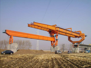 300 Ton atado <span class=keywords><strong>tipo</strong></span> <span class=keywords><strong>puente</strong></span> viga lanzamiento grúa pórtico - Product Image 5