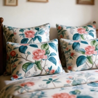 Parure de lit moderne et écologique, draps et housses de couette réversibles, 300 fils/cm², toutes saisons