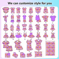 ZhengShi Kids Whatnot Mystery Box Combinaison de nuit zippée en bambou pour bébé, pyjama zippé en viscose de bambou