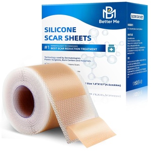 Bandes adhésives en silicone pour l'élimination des cicatrices, imperméables, respirantes, avec colle médicale pour interventions chirurgicales, césariennes, abdominoplasties et chéloïdes - Product Image 5