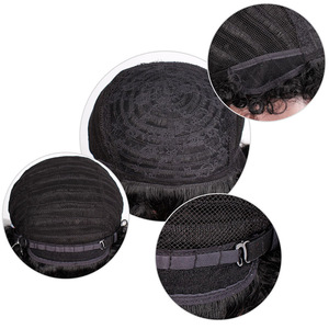 Pelucas <span class=keywords><strong>Afro</strong></span> para Mujeres Negras, Pelucas <span class=keywords><strong>Afro</strong></span> Rizadas <span class=keywords><strong>de</strong></span> los 70, Cabello Sintético Esponjoso y Elástico, Peluca <span class=keywords><strong>Afro</strong></span> Grande para Uso Diario, Fiestas, Cosplay y Disfraces - Product Image 4