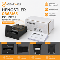 Compteur totalisateur Hengstler 0868165 24VDC 2.5W, compteur d'impulsions mécanique pour la production industrielle
