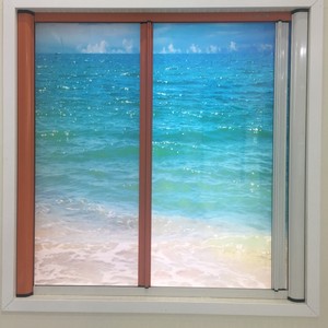 Trung Quốc Nhà máy nóng bán khung nhôm + sợi thủy tinh muỗi Net có thể thu vào cửa sổ màn hình - Product Image 3