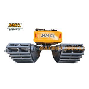 ชุดตีนตะขาบสำหรับรถขุดสะเทินน้ำสะเทินบก 20 ตัน พร้อมมอเตอร์และลูกปืน DOOSAN รับน้ำหนักได้ 37.7 ตัน แบบโซ่สำหรับงานหนัก รุ่น MAX200PU - Product Image 1