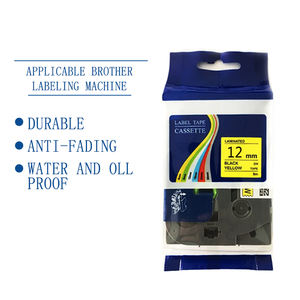 Cartouche de ruban adhésif standard compatible Brother TZe-231 TZe231 <span class=keywords><strong>Tz231</strong></span> Série Imprimante 12MM Cassette d'étiquettes multicolores - Product Image 1