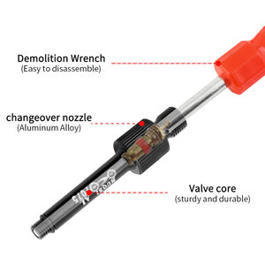 Adaptateur de <span class=keywords><strong>valve</strong></span> d'<span class=keywords><strong>amortisseur</strong></span> arrière de vélo de montagne MUQZI, pièces de suspension, outils de réparation, convertisseur en alliage d'aluminium anti-fuite - Product Image 4