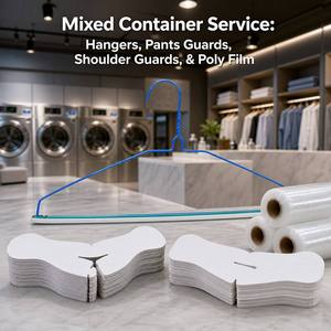 shengxun Cintres en fil métallique jetables en gros à prix abordable pour buanderie - 500 pièces par boîte, cintres en fer thermolaqué - Product Image 2