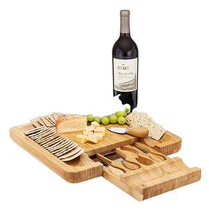 Grande planche à fromage en bambou pour <span class=keywords><strong>la</strong></span> coupe pour le réchauffement <span class=keywords><strong>de</strong></span> <span class=keywords><strong>la</strong></span> <span class=keywords><strong>maison</strong></span> nouvelle <span class=keywords><strong>maison</strong></span> mariage anniversaire fête des mères cadeaux pour les femmes Couples mamans - Product Image 5