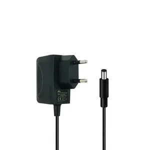 EU plug in 12V 1A Certified safety power supplier European plug 12W switching STB power adapter