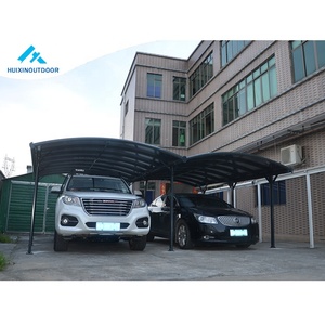 ฤดูหนาวรถมือถือปกรุ่น<span class=keywords><strong>2</strong></span>โรงรถโลหะที่มีหลังคาโพลีคาร์บอเนตหลังคาหดวัสดุมุงหลังคา - Product Image 2
