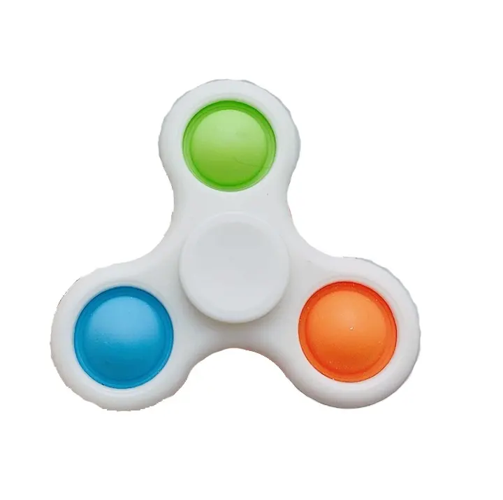 Amazon Top Seller Stress Relieve Fidget Finger Top Sensory Other Toys Push Pop Bubble Fidget Spinner