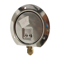 2.5" 63MM Oil Filled Pressure Gauge Bottom with Back Flange Manometer Vacuum Gauge MOD.115AR