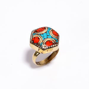 Dernier modèle de bagues tibétaines pour filles bijoux tendances en vrac vente en gros de bijoux fins bagues tibétaines antiques bijoux - Product Image 3