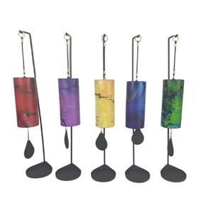 Cinco elementos (ORO, MADERA, <span class=keywords><strong>AGUA</strong></span>, FUEGO, SUELO) carillón de viento <span class=keywords><strong>para</strong></span> baño de sonido, meditación, actualización energética, equilibrio del estado de ánimo, regalo, decoración - Product Image 1