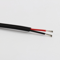 Câble électrique en PVC Wire2 * 0.5 2*0.75 2*1.0 noyau de cuivre carré ignifuge doux