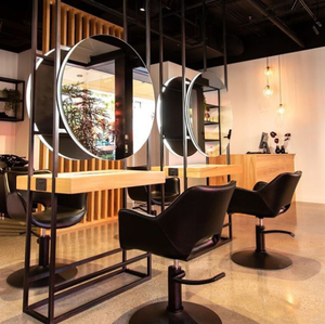 Espejos led <span class=keywords><strong>para</strong></span> salón de peluquería, estación de espejos - Product Image 5
