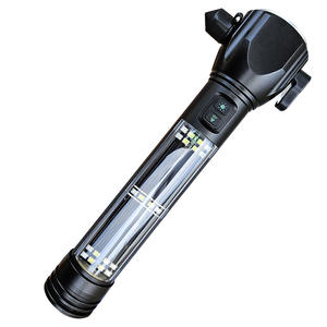 Linterna multifuncional Luomen 18650 con zoom LED recargable, brújula y imán para uso en exteriores - Product Image 3