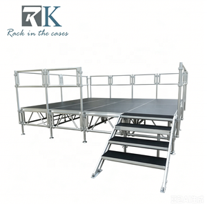 เวทีอลูมิเนียม/เวทีคอนเสิร์ตเคลื่อนที่/เวทีพกพา - Product Image 1