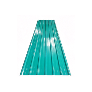 Tôle de toiture en acier ondulé prélaqué durable pour les maisons résidentielles et les projets de bâtiments commerciaux - Product Image 1