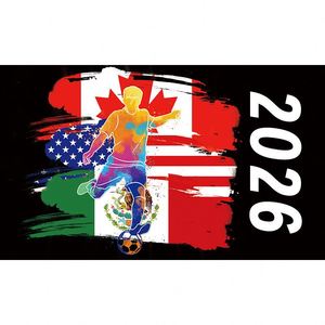 Guirnalda de Banderas de Poliéster para la Copa América 2026 de EE. UU., Canadá y México, Decoración para Interiores y Exteriores, Venta al Por Mayor - Product Image 3