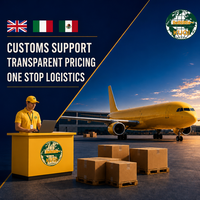 Logistique aérienne internationale express de Chine vers le Royaume-Uni, l'Italie, le Mexique avec livraison porte-à-porte par camionnage, suivi et service DDP
