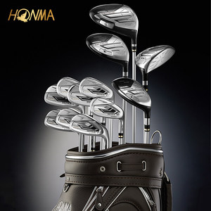 Ensemble de golf HONMA BERE 09 pour hommes avec sac de putter, clubs pour gauchers de 3 à 5 étoiles, dureté SR, disponibles - Product Image 2