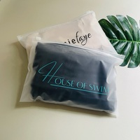 Sac en plastique personnalisé d'usine sacs à fermeture éclair givrés transparents petits sacs d'emballage pour bijoux pochette à bijoux en pvc
