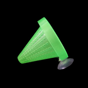 Red Worm cup trung chuyển cá Worm Phễu cho ăn vòng tròn tuyến trùng máu giun thức ăn thủy tinh nhựa bể cá trung chuyển - Product Image 4